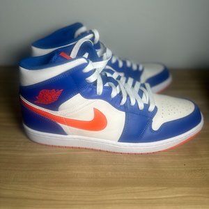 Air Jordan 1 Retro Mid (Blue/Orange)